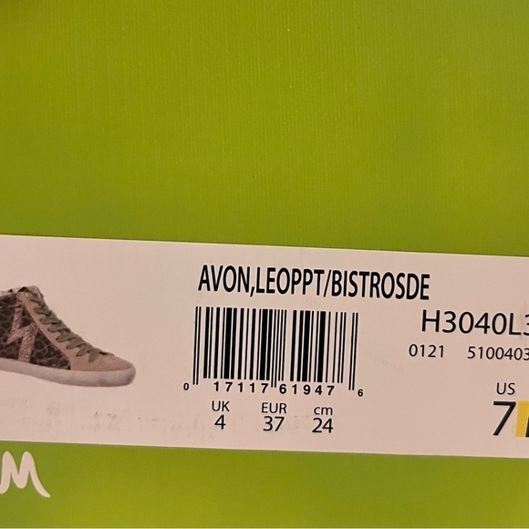 NEW! Sam Edelman Avon High Top Leopard Sneaker - Picture 14 of 15